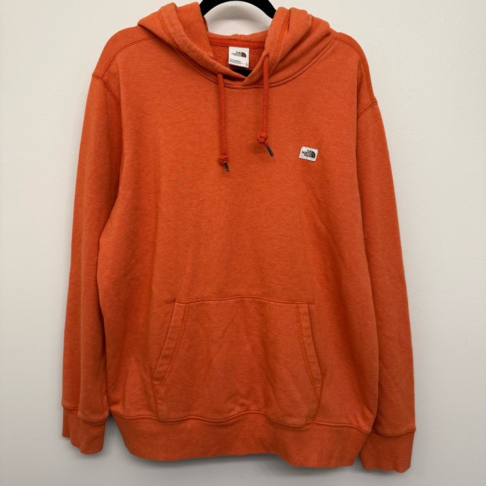The North Face Men's Vibrant Orange Hoodie